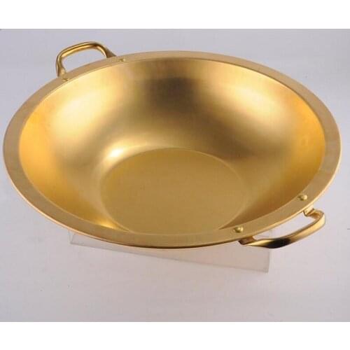 Pure Copper thickened hot pot