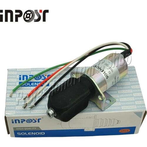 Fuel Part No. 10138PRL, 1502-12C Shutdown Stop Shut Off Solenoid