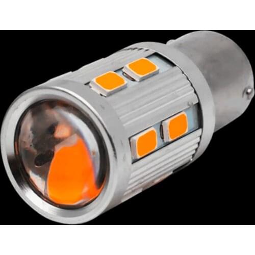 Super Bright 1156PY 7507 PY21W BAU15S 16 led 5630 smd Car Rear Direction Indicator auto Front Turn Signals Light amber yellow