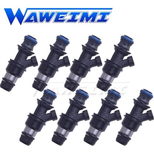 WAWEIMI 8 Pieces Fuel Injector Nozzle Valve OE 25348180 For Chevy GMC Marine 8.1L Truck 2001-2004