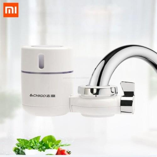 Xiaomi Chigo Tap Water Purifier Kitchen Faucet Washable Ceramic Percplator Water Filter Filtro Rust Bacteria Removal Replacement