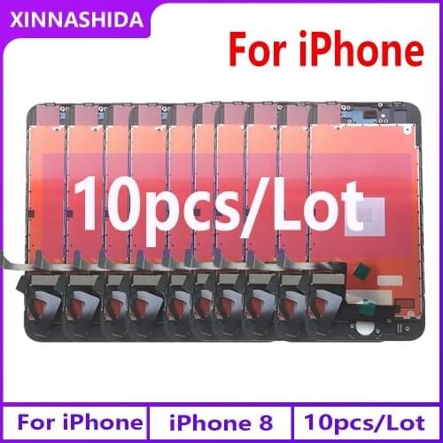 10 pcs/Set Original LCD For iPhone 8 LCD Display Touch Digitizer Assembly Assembly Replacement For iPhone 8 Screen 100% Tested