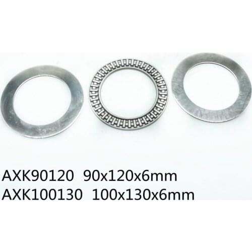 10Pcs Plane Thrust Needle Roller Bearing AXK90120 +2AS 90x120x6mm