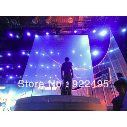 Free delivery cost (4m*1.524m ) Dark grey Holographic film for large stage use, Self Adhesive rear projection film with low cost