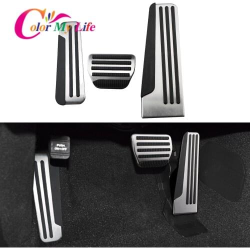 Color My Life Car Pedals for Infiniti Q50 Q50L QX70 Q70 Q60 G35 G37 EX35 EX37 FX35 FX37 FX50 2011-2021 Auto Pedal Cover Parts