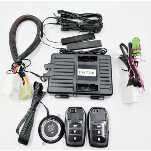 For Toyota LEVIN Car add Push button start stop system and remote key control system for Toyota LEVIN (Year 2014-2018)