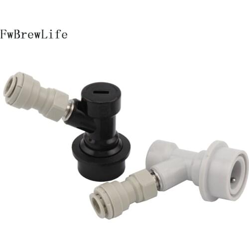 Homebrew Beer Ball Lock Disconnect & Speedfit 5/16" 3/8" -1/4" FFL Push-Fit Connectors fit for Cornelius Corny Keg