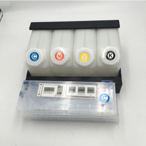 Hot Sell! New eco solvent 4+4 4 color ink tank system ink tank diy ciss for Mutoh /Allwin/mimaki/crystaljet inkjet printer