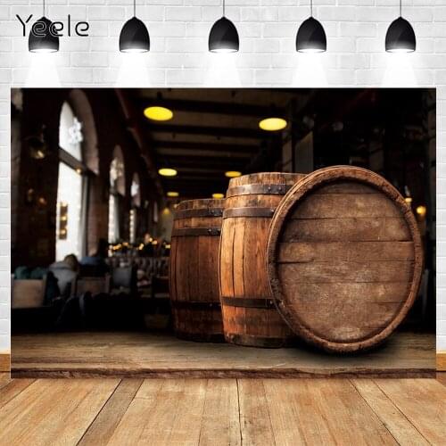 Yeele Oktoberfest Backdrop Prop Beer Bread Wheat Wine Jar Cellar Background Photography Photographic Carnival Decor Photo Studio