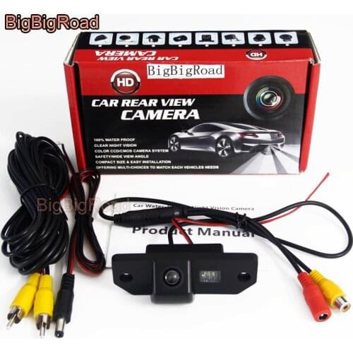 BigBigRoad For Ford Mondeo C-MAX C MAX Focus Sedan 2005 2006 2007 2008 2009 2010 2011 Car Rear View Backup Parking CCD Camera