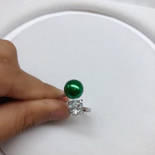 New Arrival Ring Mountings Findings Settings Adjustable Ring Jewelry Parts Fittings Party Accessories for Pearl Beads Stones