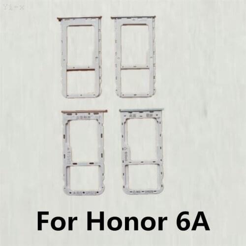 50pcs/lot SIM Card Tray For Huawei Honor 6A Sim Card Holder Slot Adapter