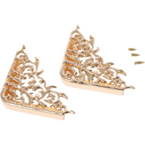 Metal Bags Handbags Clip Edges Hollow Fixed Decorative Buckle DIY Hardware Accessories