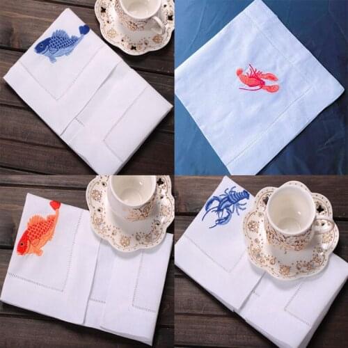NEW Cotton Lace Embroidery table place mat pad Cloth tea napkin placemat cup mug wedding coaster Christmas dish doily kitchen