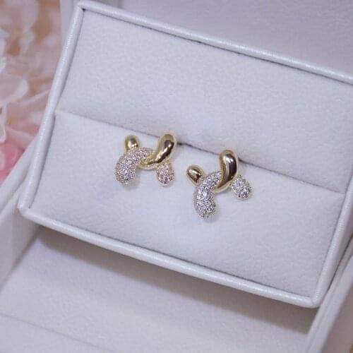 ZDMXJL 2021 New Fashion Womens Earrings Fine Simple Metal Earrings For Women Party Girl Jewelry Gifts Wholesale