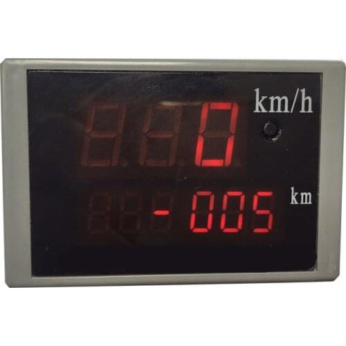 New Universal 2 in 1 12v / 24v Car Truck GPS Speedometer Speed Gauge+ Odometer Gauge