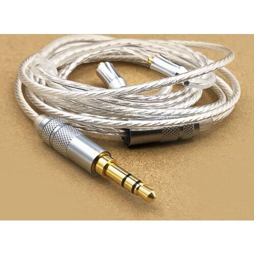 Single crystal copper silver plated wire MMCX A2DC 0.78MM