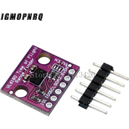 VL6180 VL6180X High Accuracy Range Finder Optical Ranging Sensor Module for Arduino I2C Interface Board IR Emitter Ambient Light