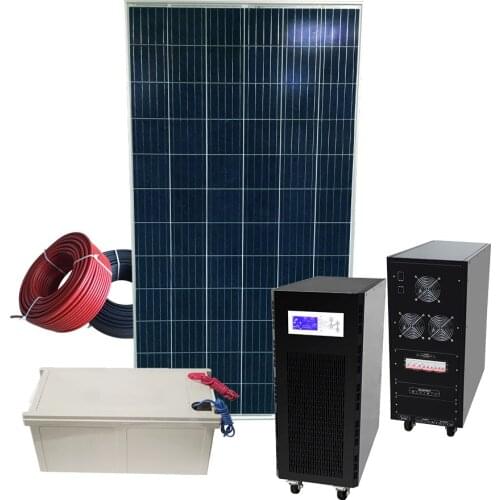 5KW home off-grid solar Board kit YC4560W-OFF solar panel with battery
