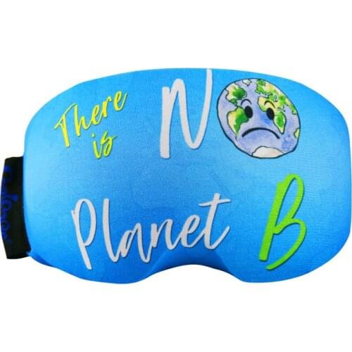 No Planet B ski glasses case