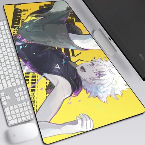 Anime Hunter X Hunter Mouse Pad Oversized Laptop Keyboard Pad Table Mat for Playing Games 80X30 Game 2mm MousePad