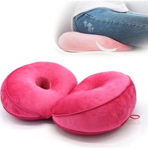 Multifunctional Dual Comfort Seat Cushion Memory Foam of Hip Lift Seat Cushion Beautiful Butt Latex Seat Cushion Comfy for Home