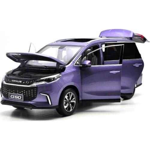 1/18 Alloy die-casting simulation car model SAIC Maxus G50 high-end collection of childrens toys and gifts family display