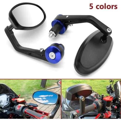 Newest Motorcycle RearView Mirrors CNC Handle Bar End Side Mirror 22MM For Honda cbr 929 VTX1300 vtx 1300 VF750 VFR750 VFR800
