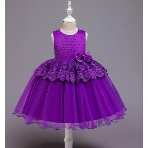 New Wedding Occasion Childrens Dress Flower Girl Dress Princess Dress Christmas Dress Girl Net Gauze Tutu Flower Girl Dress