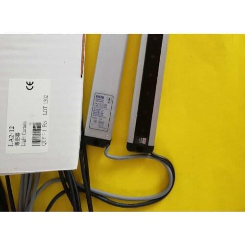 Original one set Taiwan FOTEK light curtain sensor LA2-12 LA2-12RX LA2-12TX