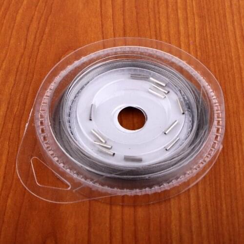 Fishing Stainless Steel Wire Leaders 7 Strands Braided Trace Lures Leader Wire for Saltwater Freshwater