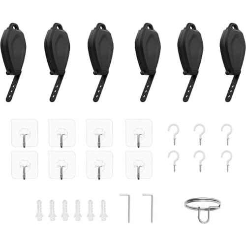 T3EE Retractable Ceiling Pulley System for oculus Quest 2/Rift/Rift S/V alve Index/HTC -V ive/-V ive Pro Reverb G2/PSVR Link