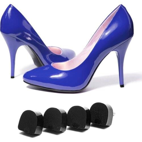 Women High Heel Shoes Spikes Ladys Wear-resistant anti-slip mute spikes High heel Stud shoe accessories black heel nails