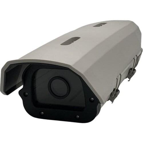 11 Inch Side Flap External Aluminum Alloy Waterproof Outdoor Surveillance Security CCTV Camera Housing Case Shield &Two Locks