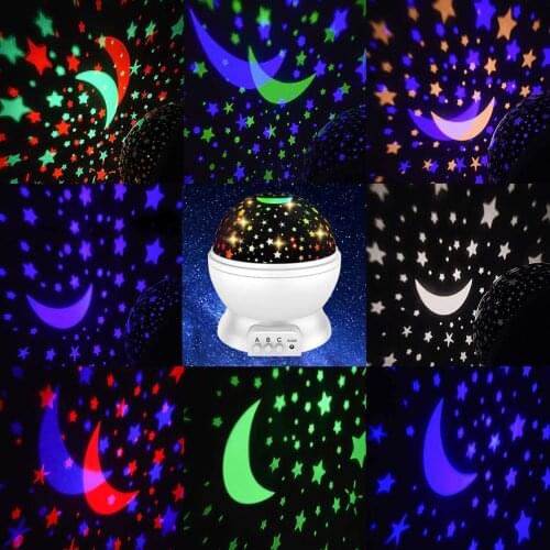 2021 Projector Light Atmosphere LED Floor Night Home Decor Romantic LED Galaxy Starry Sky Night Light Child Bedroom