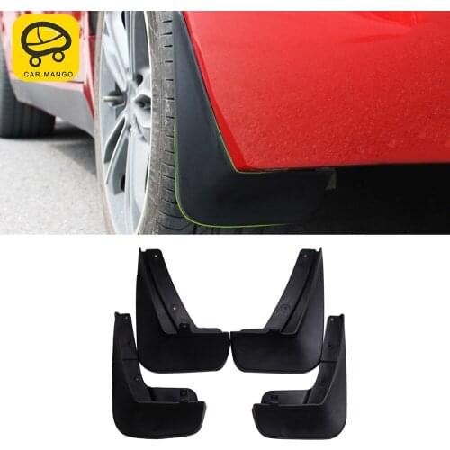 CarManGo Car Front Rear Car Mud Flap Mudflaps Splash Guards Mudguards Fender Flares Parts for BMW 3 Series M Sport F30 2017-2018