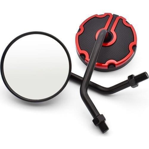 For honda CBR 600 F2,F3,F4,F4i CBR600RR CBR600 CBR750 RR Motorcycle Mirror Side Mirrors Rear View Mirror Universal 8/10mm