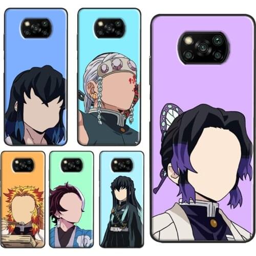 Anime Demon Slayer Rengoku Kyoujurou Case For Xiaomi Mi 11 Lite Note 10 Mi 10T 9T Pro 11 Ultra Cover For POCO X3 Pro M3 F2 F3