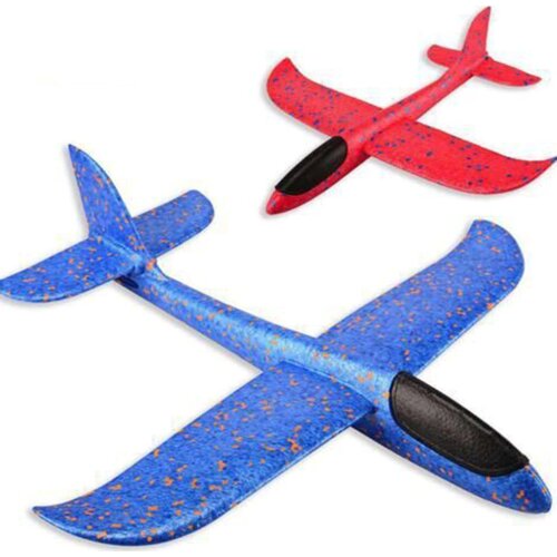 EPP Foam Airplane Hand Launch Throwing Glider Aircraft Inertial Foam EPP Airplane Toys Plane Model Outdoor Toys Educational