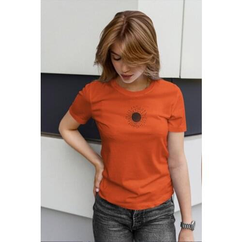 Unisex Short Sleeve Tshirt Casual Sun T shirt Cotton Fabric Women Spring Summer 2021 Fashion Top Tees for Woman Female and Daily