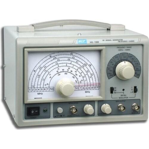 MCP HG1500 - RF signal generator AM FM / HF Generator 150mhz rf