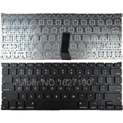 US Keyboard For APPLE Macbook Air A1369 13" BLACK For 2010 For Backlit New Laptop Keyboards With