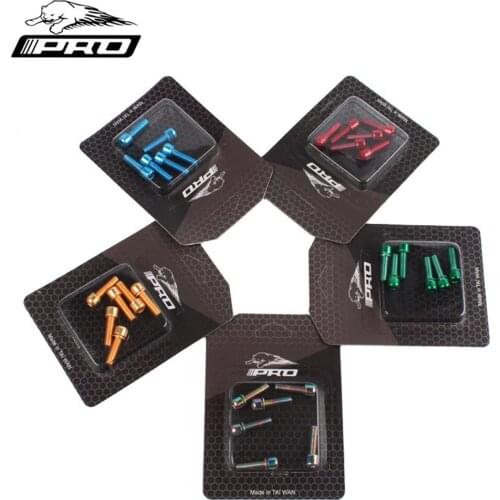 M5*18mm Bolts Titanium Plated Bicycle Steering Handlebar Useful Durable