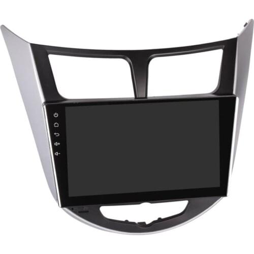 9'' Android Car DVD Player GPS 9.0 radio auto navigation auto for Hyundai Accent verna deckless 4G RAM 64G ROM stereo auto