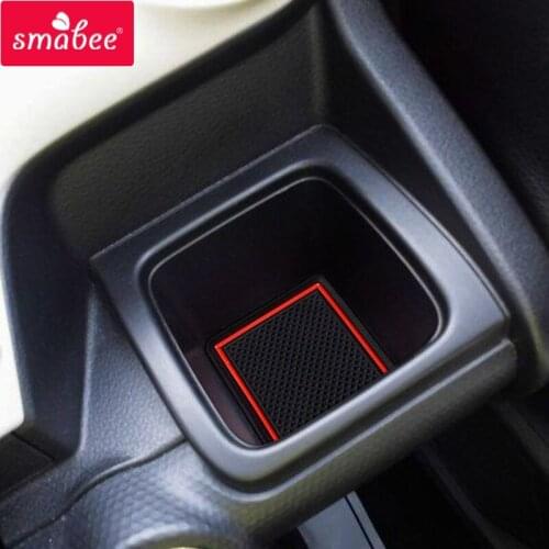 Smabee Car Gate Slot Mat For Suzuki XBEE / MN71S Cup Holders Car sticker Interior Non-slip mats Accessories 18pcs