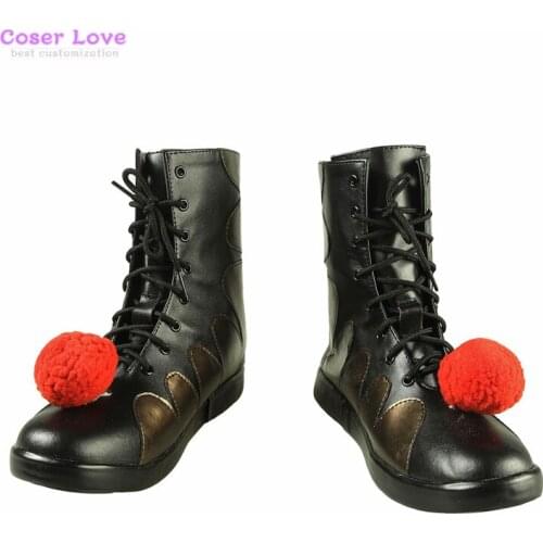 Stephen Kings It 2 clown Pennywise Cosplay Halloween Christmas shoes Boots