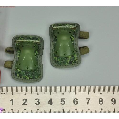 For Sale 1/6th DAM 78070 Russian Naval Infantry Winter Snow Version Knee Pads Model For Doll Soldier Accessories
