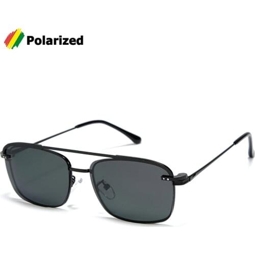JackJad 2020 Fashion Polarized Clip On Rectangle Style Sunglasses Vintage Lens Removable Brand Design Sun Glasses Oculos De Sol