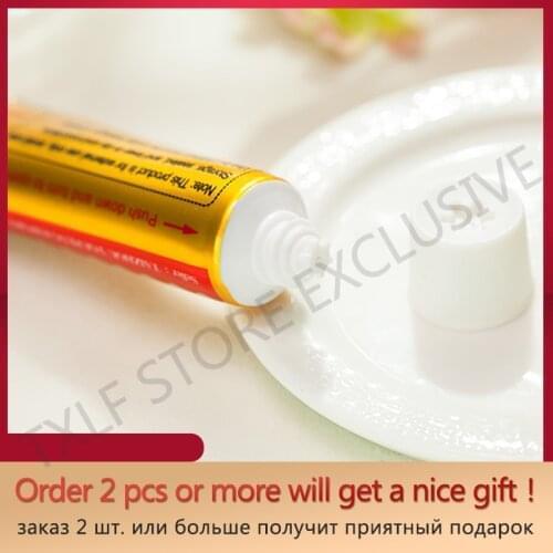 20pcs YIGANERJING Skin Psoriasis Herbal Cream Dermatitis Eczema Eczema Antibacterial Ointment Skin Care Body Cream15g (with box)