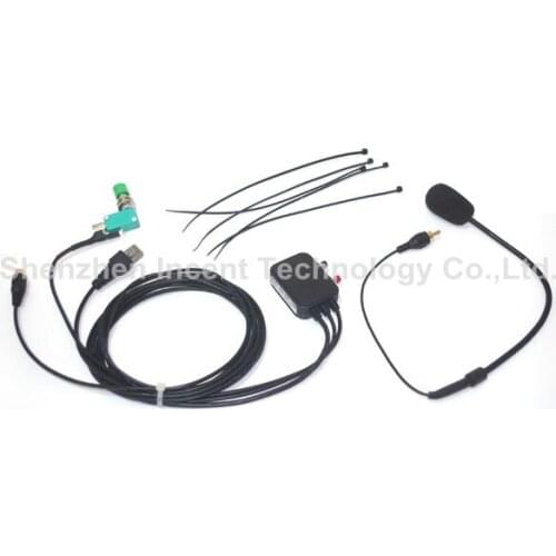 VOIONAIR 10pcs/lot 8-pin Hands-free Microphone for KEN WOOD TM261 TM271 TM461 TM471 Car Mobile Radio